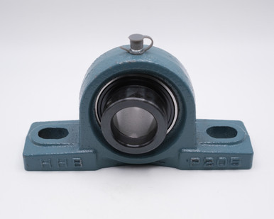 Pillow Block HCP204-12 Locking Collar Ball Bearing 3/4" Bore Front View