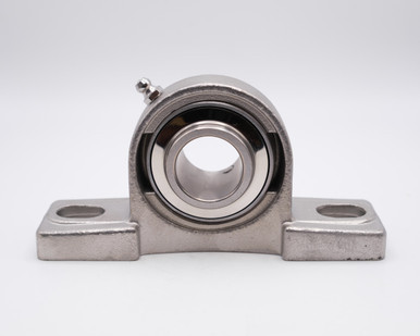 SUCSP201-8 Stainless Steel Pillow Block Back View