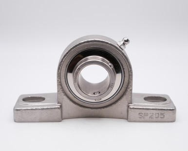 SUCSP206-20 Stainless Steel Pillow Block Unit Front View