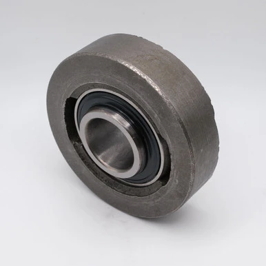 UCC206-20 Cylindrical Cartridge Ball Bearing Unit 1-1/4" Bore Flat Top View