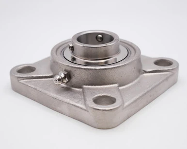 SUCSF207-21 Stainless Steel 4 Bolt Flange Shaft Size 1-5/16 INCH Side View