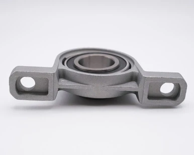 KP001 Mini Zinc Pillow Block Bearing Bottom View