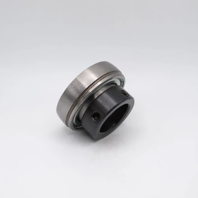 SA208-25 Eccentric Bore Insert Ball Bearing 1-9/16" Bore Left Angled View