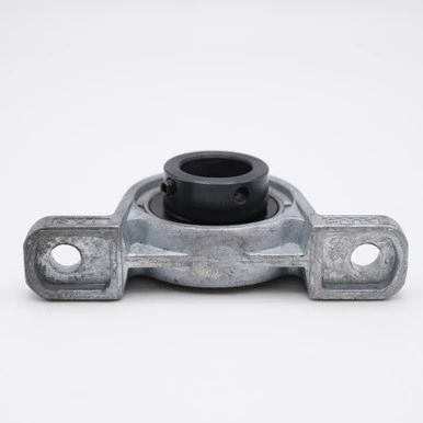 15mm bore UP002 Zinc Alloy Eccentric Collar Pillow Block Bearing Bottom View