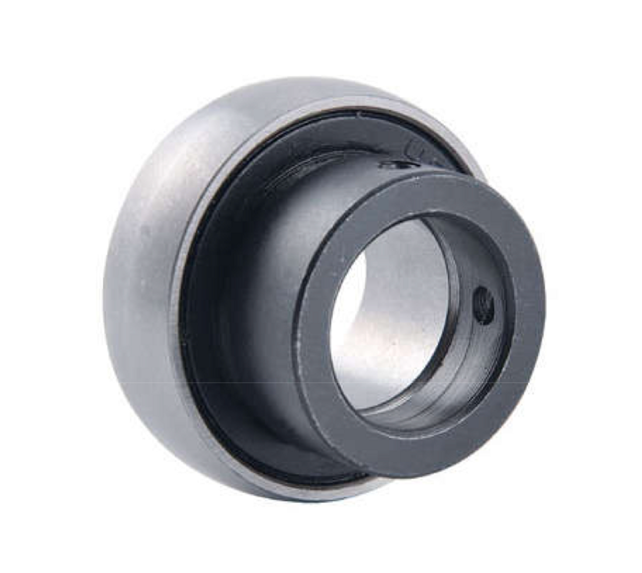 U002 Eccentric Collar Insert Bearing 15x32x18.5mm Front View