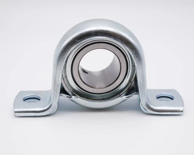 SBPP206-19 Pressed Steel Set Screw Pillow Block Bearing Back View