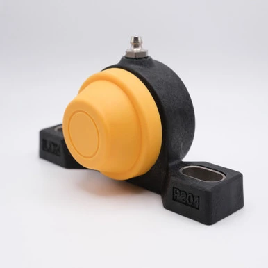 WP-SSBP205+CC Waterproof 2-Bolt Pillow Block Bearing 25mm Bore Right Angled View
