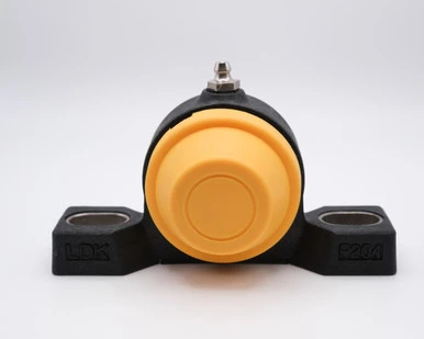 WP-SSBP205+CC Waterproof 2-Bolt Pillow Block Bearing 25mm Bore Front View