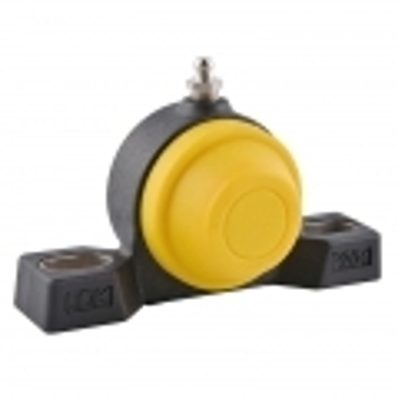 ABWP-SSBP204 Anti-Bacterial Waterproof Plastic Pillow Block Bearing 20mm Bore Side View