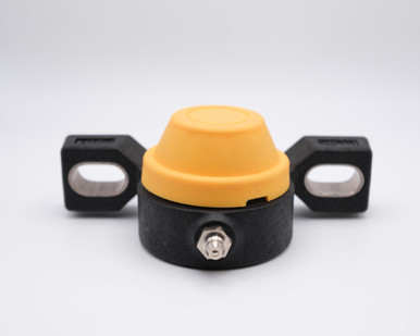 WP-SSBP207+CC Waterproof 2-Bolt Pillow Block Bearing 35mm Bore Flat View