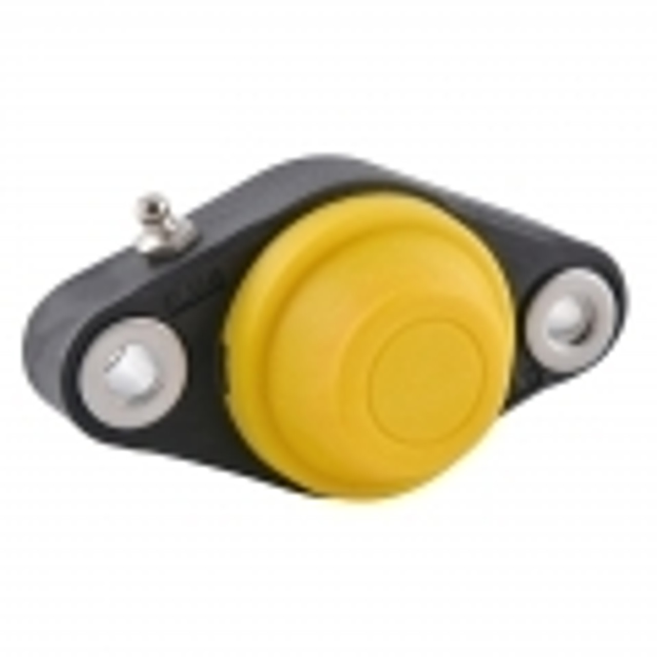 ABWP-SSBFL204 Anti-Bacterial Waterproof Plastic Mounted Bearing 20mm Bore Side View