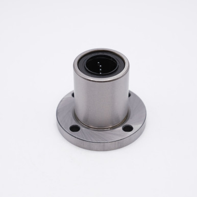 LMF12-UU Linear Motion Flanged Ball Bushing Sizes 12x21x30 Angled View