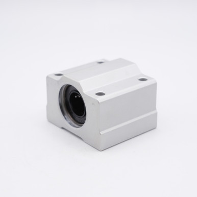 SMA10UU Pillow Case Linear Bearing 10mm Bore Angled View