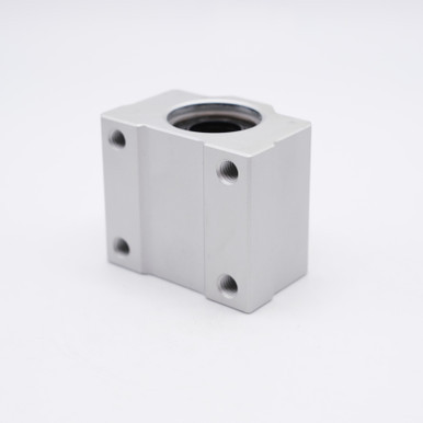 SMA10UU Pillow Case Linear Bearing 10mm Bore Bottom Right Side View
