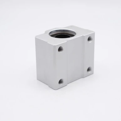 SMA16UU Pillow Case Linear Bearing Sealed 16mm Bore Left Side Bottom View