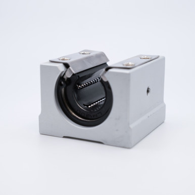 SME25UU Open Case Motion Linear Bearing 25x60x47 Angled View