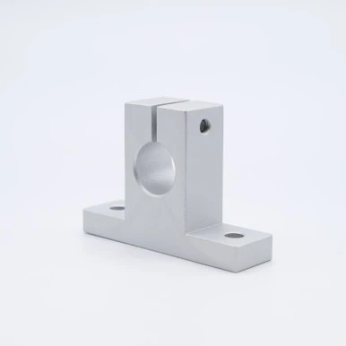 SK12 Stand Up Linear Shaft Support Housing 12mm Shaft Side View