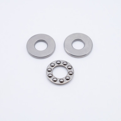 SSF8-19G Stainless Steel Thrust Ball Bearing 8x19x7mm Separate Top View