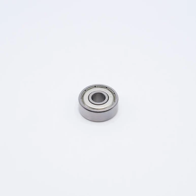 SS697-ZZ Stainless Steel Miniature Ball Bearing 7x17x5 Front View