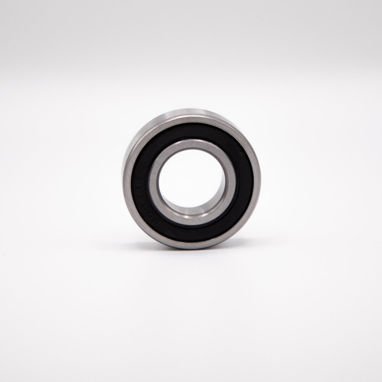 R4-2RS Miniature Ball Bearing 1/4x5/8x0.196 Front View