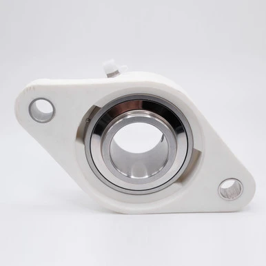 SUCVFL207-23 Thermoplastic Oval Flange 1-7/16" Bore Back View