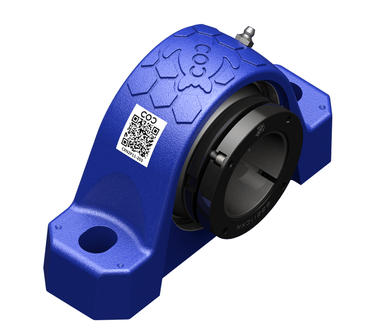P2B-IP-055MR Bearing Replacement 55mm Bore CXC2P11-055 Side View