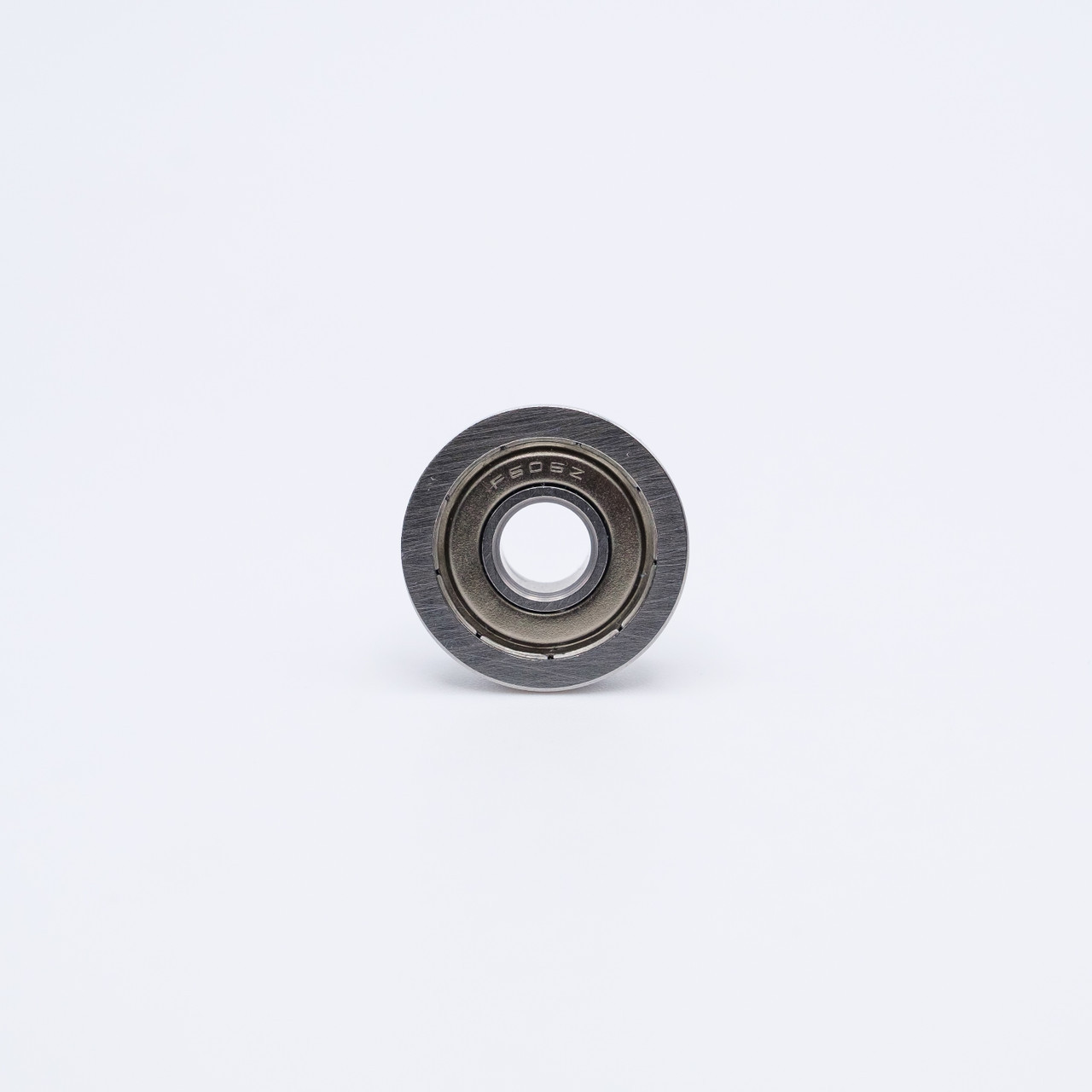 F698-ZZ Miniature Flanged Ball Bearing 8x19x6mm Back View