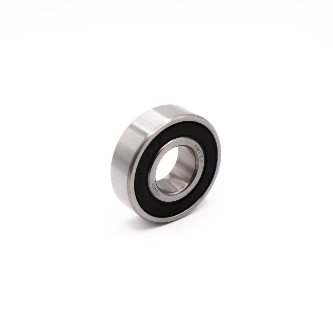 SR6-2RS Stainless Steel Miniature Ball Bearing 3/8x7/8x9/32 Side View