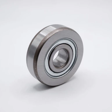 203KRR3 Agricultural Ball Bearing 5/8x2x0.5906 Left Angled View