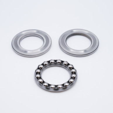 51305 Single Row Thrust Ball Bearing 25x52x18mm Groove View