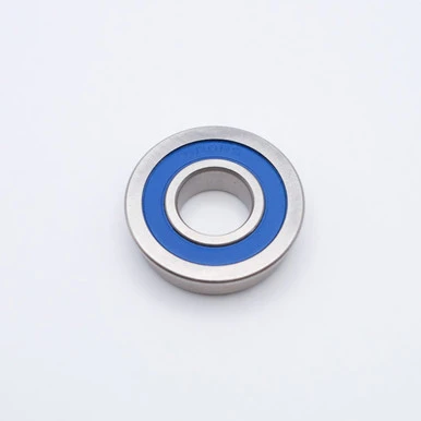 SFR166-2RS Stainless Flange Mini Ball Bearing 3/16x3/8x1/8 Front View
