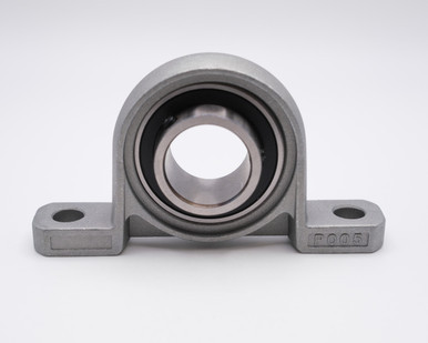 KP08 Mini Zinc Pillow Block Front View