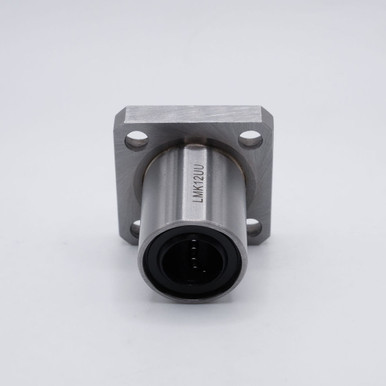 LMK08UU Flange Linear Motion Ball Bearing 8x15x24mm Front View