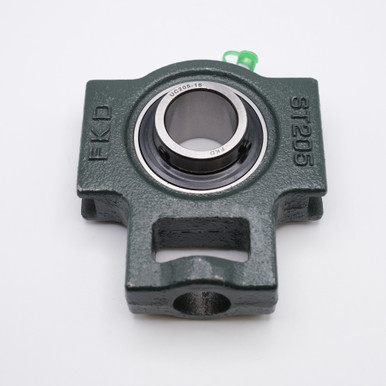 UCT202 Take-Up Unit w/ Set Screw Ball Bearing 15mm Flat View