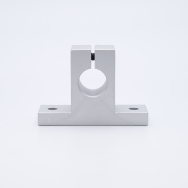 SK08 Linear Shaft Support 8mm bore Front View