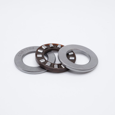 K81104TV Axial Cylindrical Thrust Bearing 20mm Right Angled View