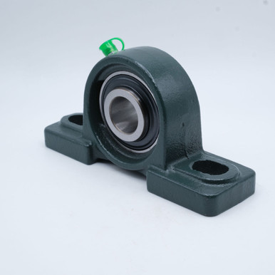 UCP212-36 Pillow Block Ball Bearing 2-1/4" Bore Back Left Side View