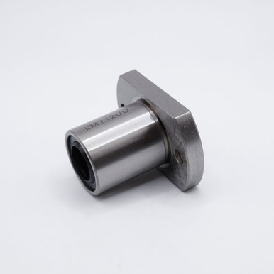 LMH13UU Oval Linear Motion Flange Ball Bushing 13x23x61mm Front Right Angled View