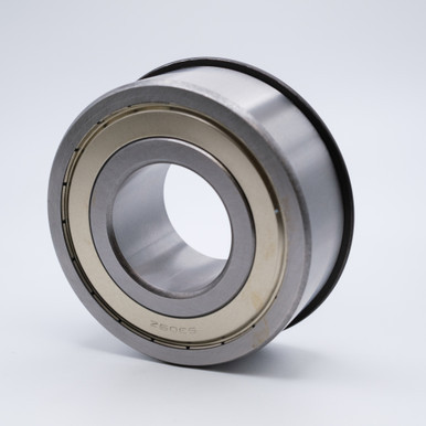 5309-ZZNR Double Row Ball Bearing 45x100x39.7 Front View
