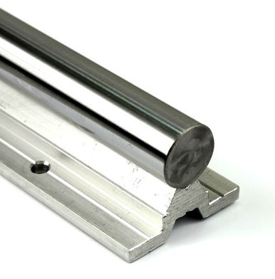 1" Shaft SRA16x35 Linear Rail Support Assembly WSS16 SRA16 Top View