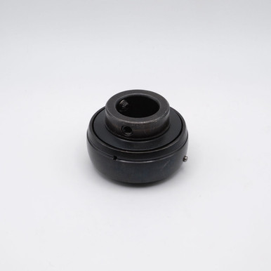 OUC207 Black Oxide Insert Ball Bearing 35x72x20mm Front View