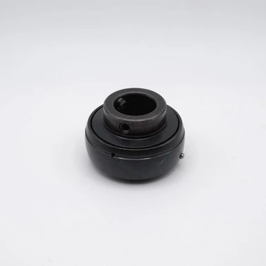 OUC201-8 Black Oxide Insert Ball Bearing 1/2x47x17mm Front View