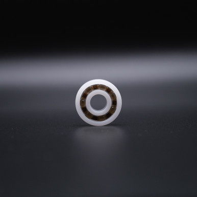 6203 Plastic Ball Bearing 17x40x12mm Front View