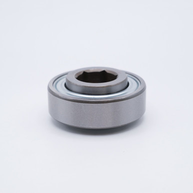 205KRR2 Agricultural Ball Bearing Hex Shaft Size 7/8" Bore Flat View