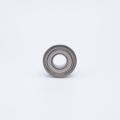 SFR133-ZZ ABEC3 Flanged Mini Ball Bearing 3/32x3/16x3/32 Front View