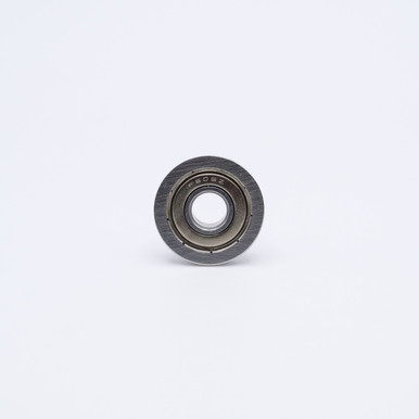 SF623-ZZ Stainless Steel Miniature Flanged Ball Bearing 3x10x4mm Bottom View
