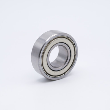 S682-ZZ Stainless Steel Miniature Ball Bearing 2x5x2.3mm Left Angled View