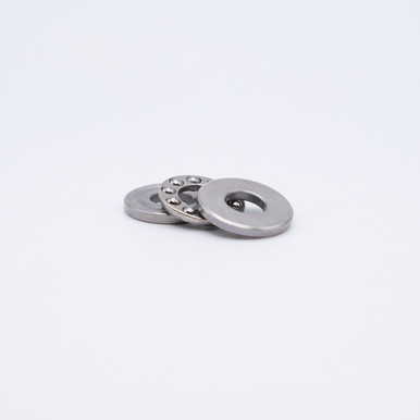 SF5-10G Miniature Thrust Ball Bearing 5x10x4mm Flat Front View