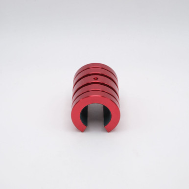 SWPOP06 Open PTFE Lined Plain Linear Bearing 3/8x5/8x3/8 Front View