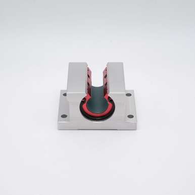 SWDP08 Plain Linear Pillow Block Bearing 1/2" Bore Front View